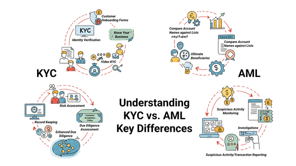 Understanding KYC vs. AML: Key Differences