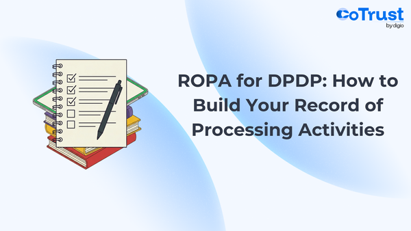 Stylized blog header for ROPA for DPDP